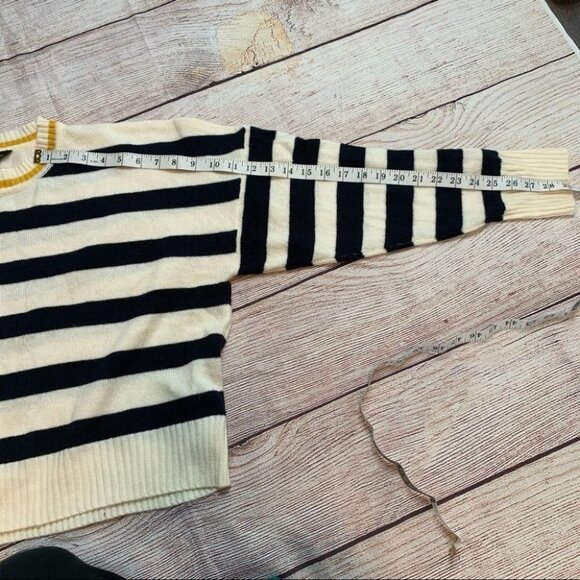TopShop Striped Sweater Size 10 - Picture 9 of 10